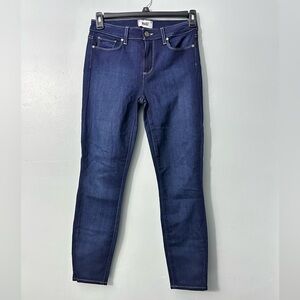 PAIGE VERDUGO ANKLE JEANS SIZE 28
